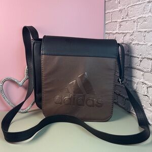 Adidas Dark Brown Messenger Bag